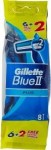 GILETTE BLUE II PLUS 6+2 : 7702018314157