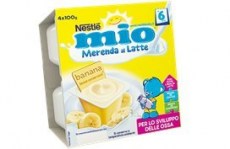 MIO MERENDA BANANA LATTE 4X100GR : 40057811