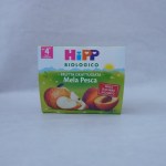 HIPP BIO MERENDA MELA PESCA 4X100GR : 4062300018006