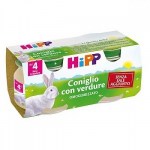 HIPP BIO OMO CONIGLIO 2X80G : 4062300039285