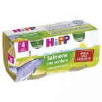 HIPP BIO OMOGENIZZATO SALMONE 2X80GR : 4062300040939