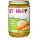 HIPP BIO PAPPA RISO CAROTE SALMONE 220GR : 4062300042087