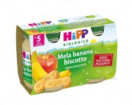 HIPP BIO MELA BANANA BISCOTTO 2X125GR : 4062300186781