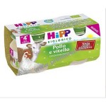 HIPP BIO OMOGENIZZATO POLLO VITELLO 2X80 : 4062300228535