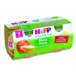 HIPP BIO OMOGENIZZATO MELA PERA 2X80G : 4062300270350