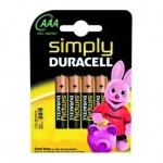 DURACELL SIMPLY AA MINISTILO 4PZ : 5000394002432