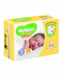 HUGGIES EXTRA CARE BEBE 2-5KG 28PZ : 5029053550305