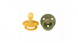 BIBS CIUCCI CIL. COLOUR MIELE/VERDE OLIVA SIZE 1 : 5713795204663