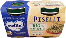 MELLIN OMOGENEIZZATI PISELLI 2X125GR : 5900852036385