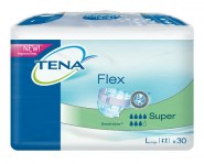 TENA FLEX PROSKIN SUPER LARGE 30PZ : 7322540390599