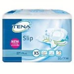 TENA SLIP PLUS EXTRA SMALL 30PZ : 7322540646160