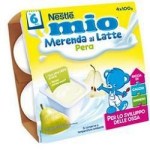 MIO MERENDA PERA LATTE 4X100GR : 7613031610501