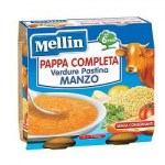 MELLIN VERDURE PASTINA E MANZO 2X250G : 8000050536001