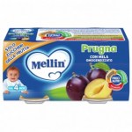 MELLIN PRUGNA CON MELA 2X100GR : 8000050579602