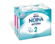 NIDINA 2 LATTE LIQUIDO 6X500ML : 8000550597427