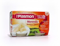 PLASMON MERENDA YOGURT BANANA 2x120Gr : 8001040015056