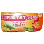 PLASMON CAROTE PATATE ZUCCHINE 2X80GR : 8001040093283