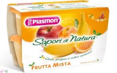 PLASMON FRUTTA MISTA 4X100GR : 8001040100141