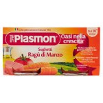 PLASMON SUGHETTI RAGU' MANZO 2X80GR : 8001040101285