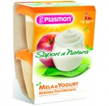 PLASMON MERENDA YOGURT E MELA 2X120GR : 8001040103463