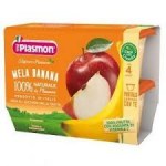 PLASMON BANANA MELA 6X104GR : 8001040418963