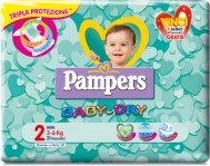 PAMPERS BABY DRY 2 MINI : 8001480087323
