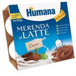 HUMANA MERENDA LATTE CACAO 4X100GR : 8031575960088