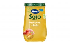 HERO SOLO OMO VERDURINE LEGUMI E POLLO 190G : 8410175078681