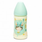 SUAVINEX BIB INDIO 3POS LATT.270ML BLU : 8426420035866