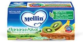 MELLIN OMOGENEIZZATO BANANA KIWI 6X100GR : 8591119003270